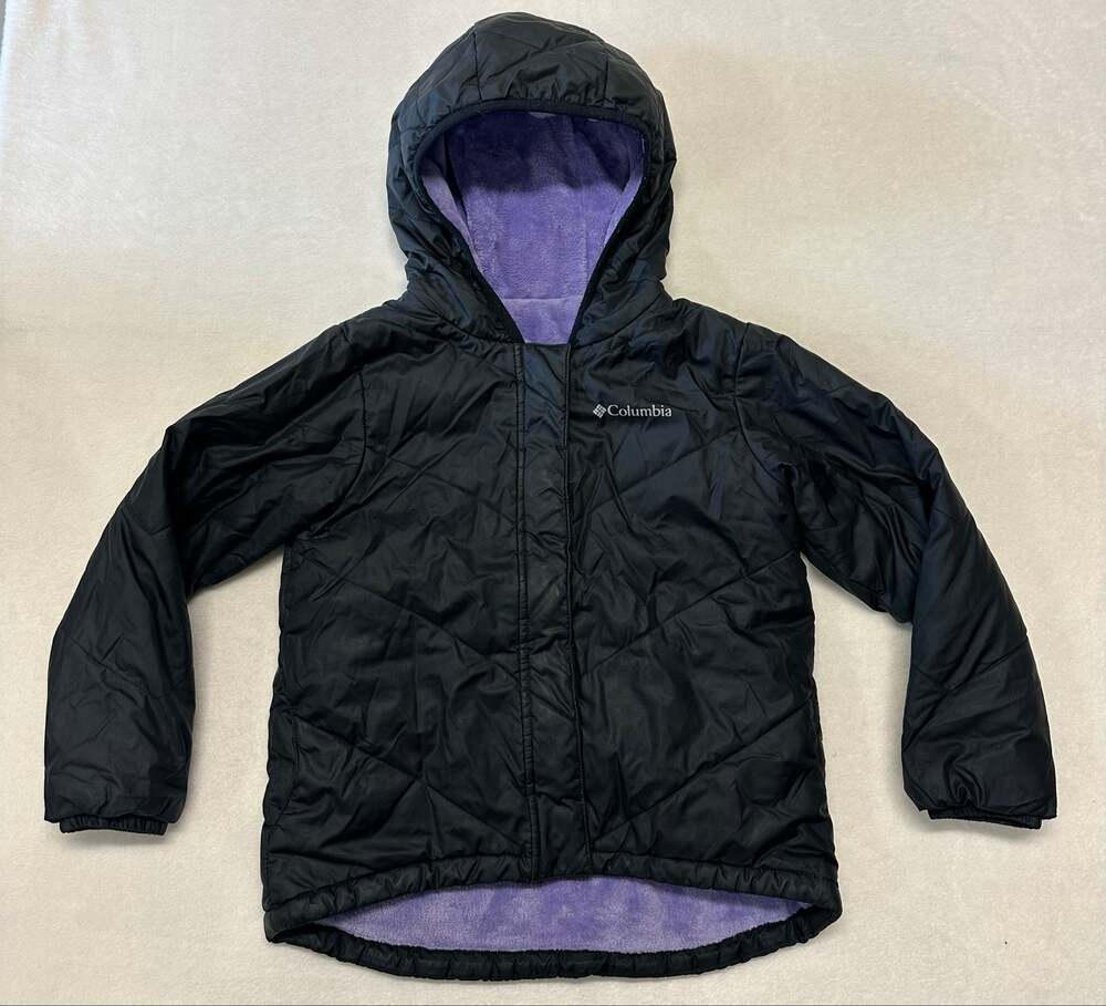 Columbia Girls Big Fir Reversible Jacket Small